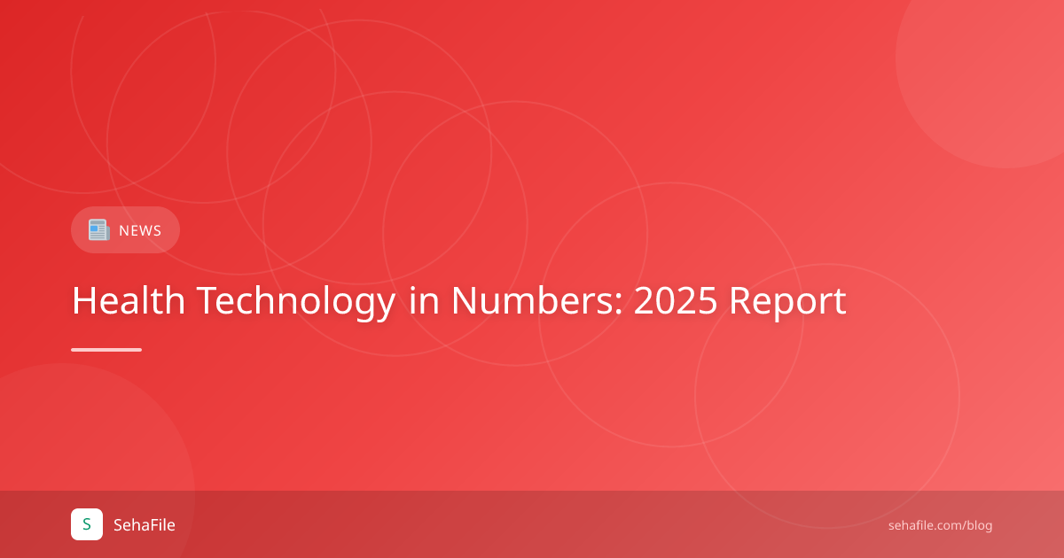 التكنولوجيا الصحية في أرقام: تقرير 2025