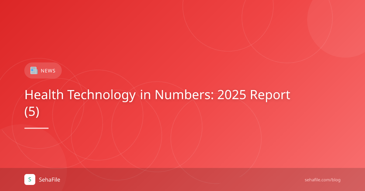 التكنولوجيا الصحية في أرقام: تقرير 2025 (5)