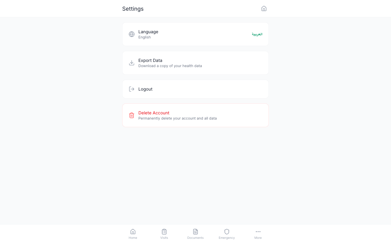 Account Settings